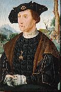 Jan Mostaert Portrait of Jan van Wassenaer oil on canvas